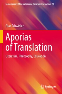 Front cover_Aporias of Translation