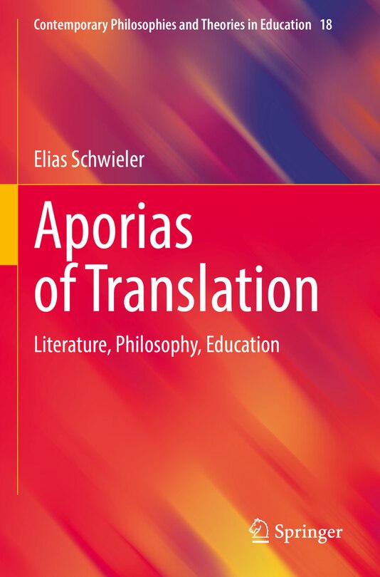 Front cover_Aporias of Translation