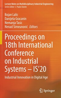 Front cover_Proceedings On 18th International Conference On Industrial Systems - Is'20