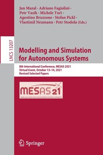 Front cover_Modelling and Simulation for Autonomous Systems