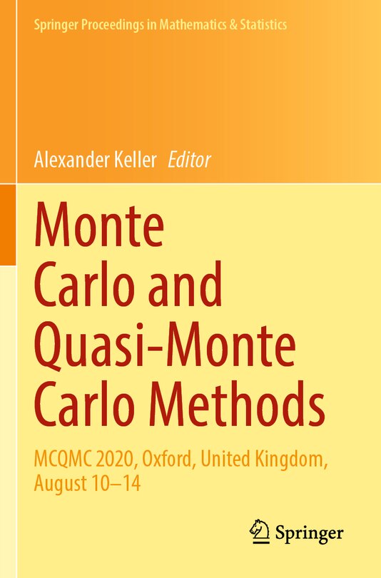Front cover_Monte Carlo and Quasi-Monte Carlo Methods