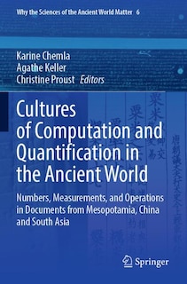 Front cover_Cultures of Computation and Quantification in the Ancient World