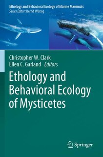 Couverture_Ethology and Behavioral Ecology of Mysticetes