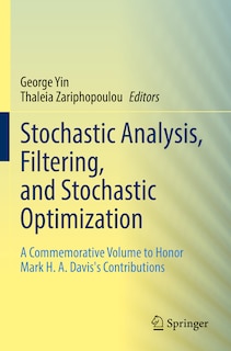 Couverture_Stochastic Analysis, Filtering, and Stochastic Optimization
