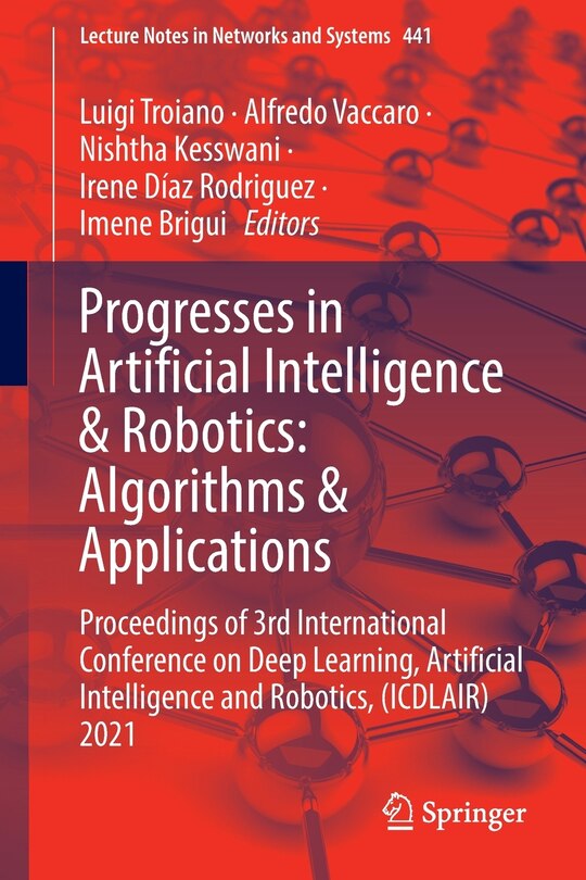 Front cover_Progresses In Artificial Intelligence