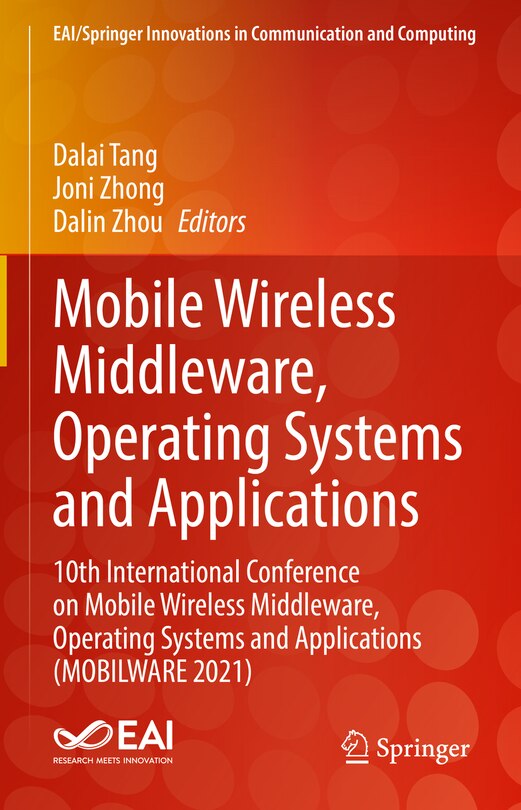 Couverture_Mobile Wireless Middleware, Operating Systems and Applications