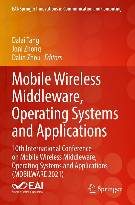 Couverture_Mobile Wireless Middleware, Operating Systems and Applications