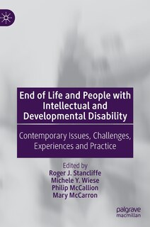 Couverture_End Of Life And People With Intellectual And Developmental Disability