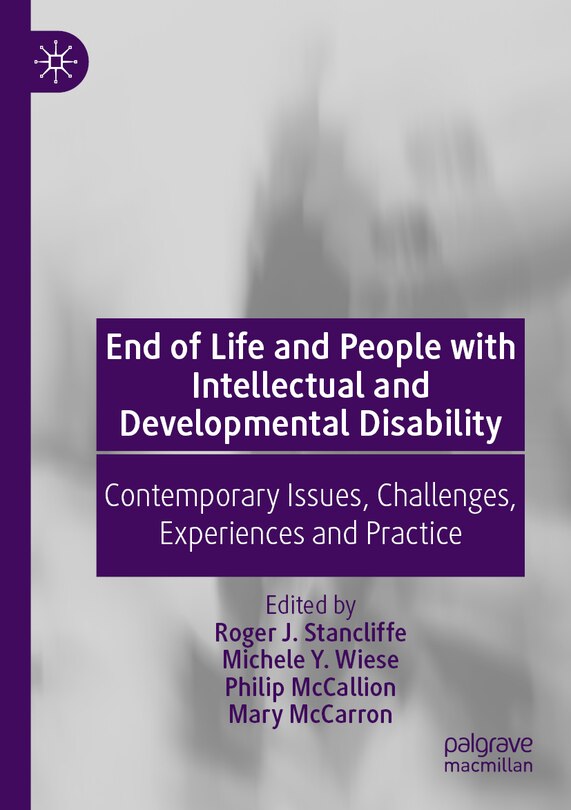 Couverture_End of Life and People with Intellectual and Developmental Disability