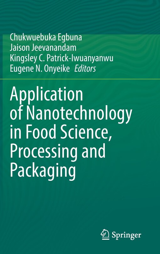 Couverture_Application of Nanotechnology in Food Science, Processing and Packaging