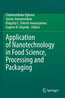 Couverture_Application of Nanotechnology in Food Science, Processing and Packaging