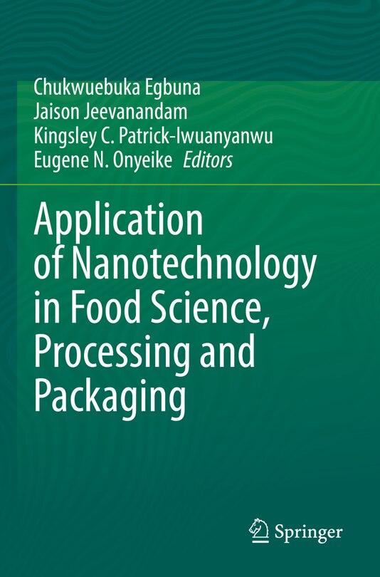 Couverture_Application of Nanotechnology in Food Science, Processing and Packaging