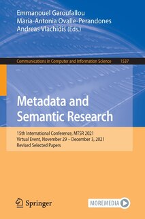 Couverture_Metadata and Semantic Research