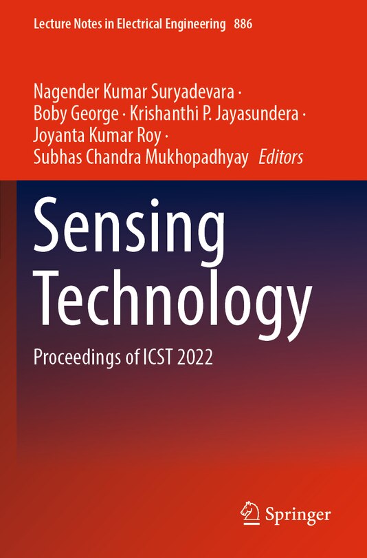 Front cover_Sensing Technology