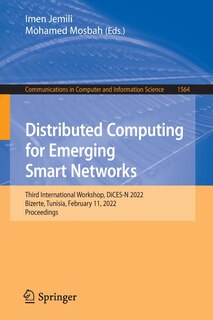 Front cover_Distributed Computing for Emerging Smart Networks