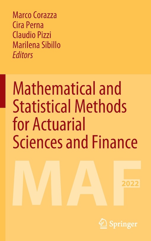 Couverture_Mathematical and Statistical Methods for Actuarial Sciences and Finance