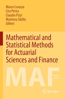 Front cover_Mathematical and Statistical Methods for Actuarial Sciences and Finance