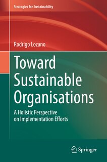 Front cover_Toward Sustainable Organisations