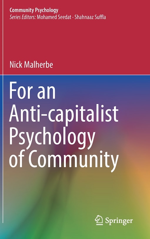 Couverture_For an Anti-capitalist Psychology of Community