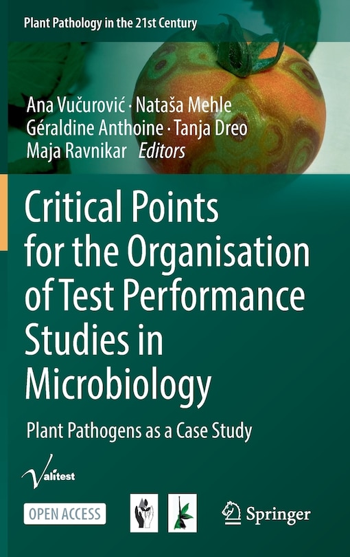 Couverture_Critical Points for the Organisation of Test Performance Studies in Microbiology