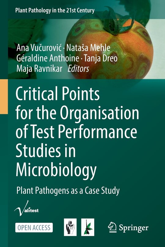 Couverture_Critical Points for the Organisation of Test Performance Studies in Microbiology
