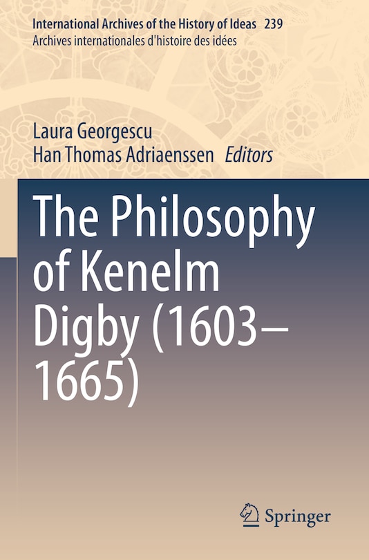 Front cover_Philosophy of Kenelm Digby (1603-1665)
