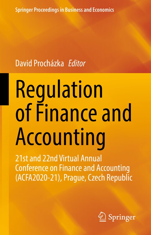 Front cover_Regulation of Finance and Accounting