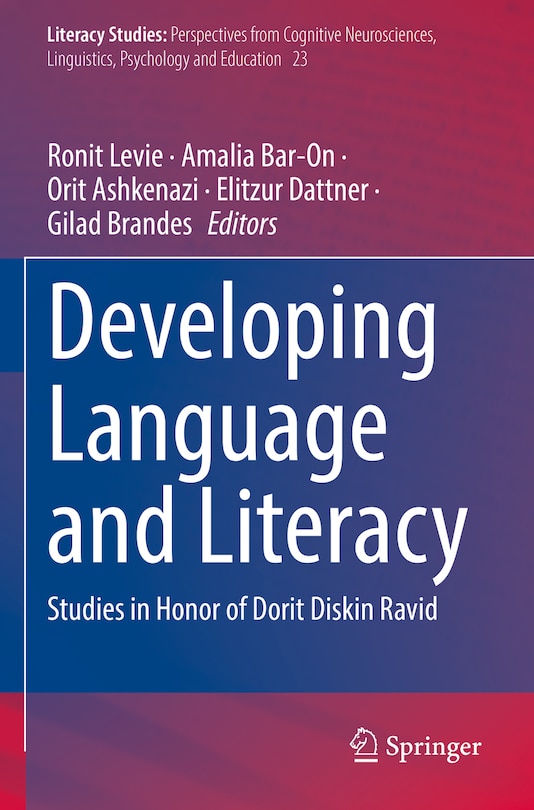 Front cover_Developing Language and Literacy