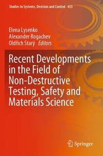 Front cover_Recent Developments in the Field of Non-Destructive Testing, Safety and Materials Science