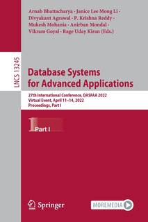 Front cover_Database Systems for Advanced Applications