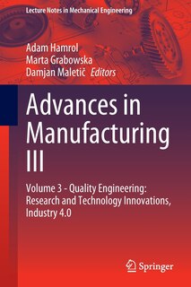 Front cover_Advances in Manufacturing III