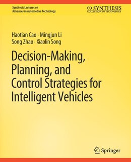 Couverture_Decision Making, Planning, and Control Strategies for Intelligent Vehicles