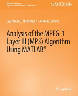 Couverture_Analysis of the MPEG-1 Layer III (MP3) Algorithm using MATLAB