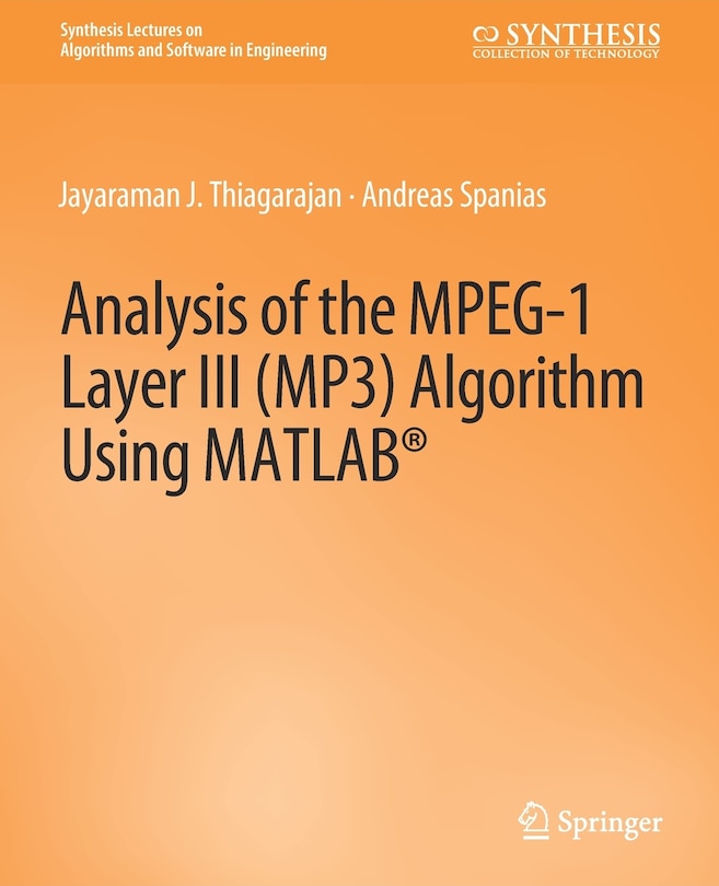 Couverture_Analysis of the MPEG-1 Layer III (MP3) Algorithm using MATLAB