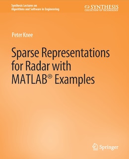 Couverture_Sparse Representations for Radar with MATLAB Examples