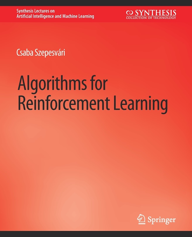 Front cover_Algorithms for Reinforcement Learning