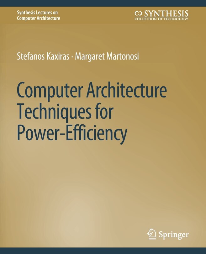 Front cover_Computer Architecture Techniques for Power-Efficiency