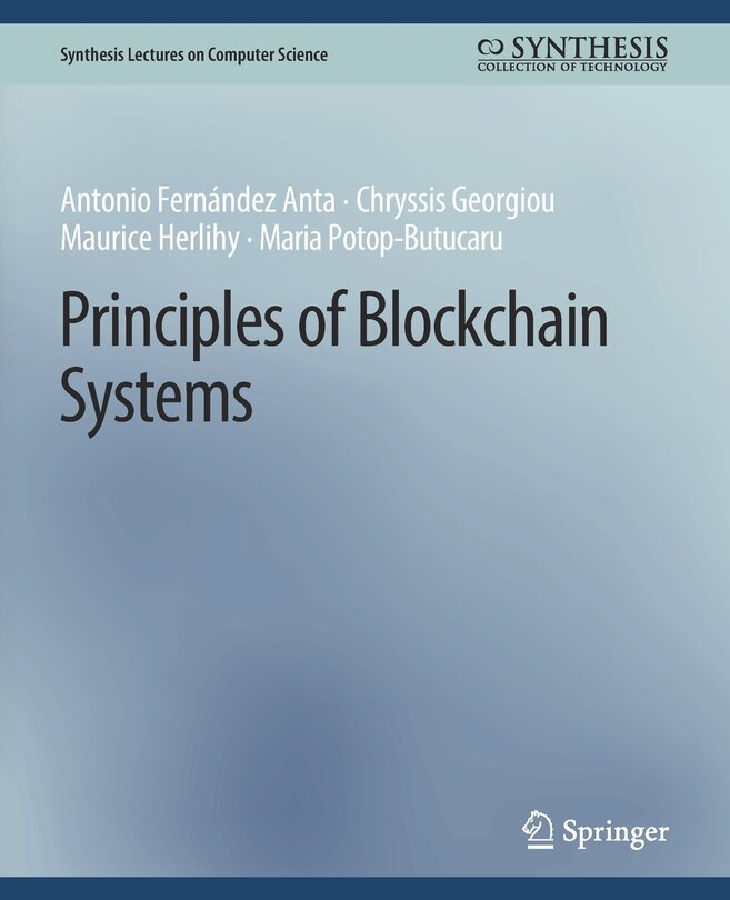 Front cover_Principles of Blockchain Systems
