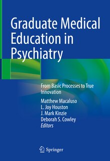 Front cover_Graduate Medical Education in Psychiatry