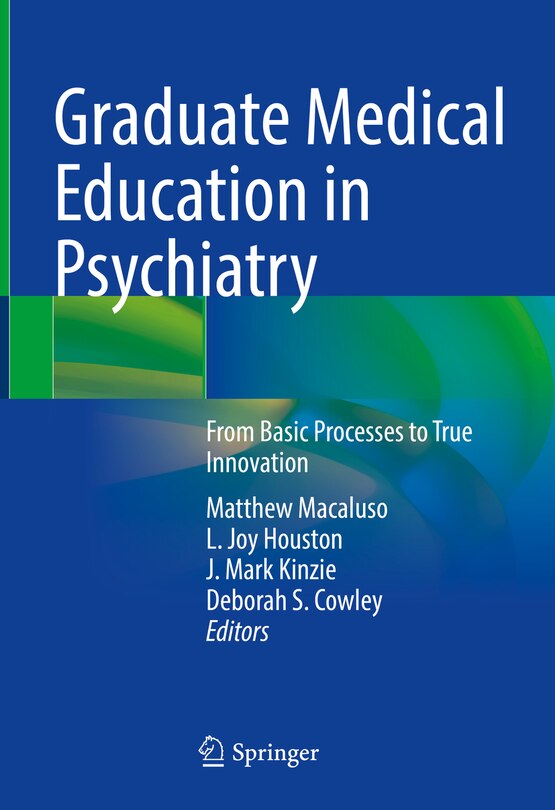 Front cover_Graduate Medical Education in Psychiatry