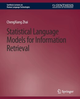 Couverture_Statistical Language Models for Information Retrieval