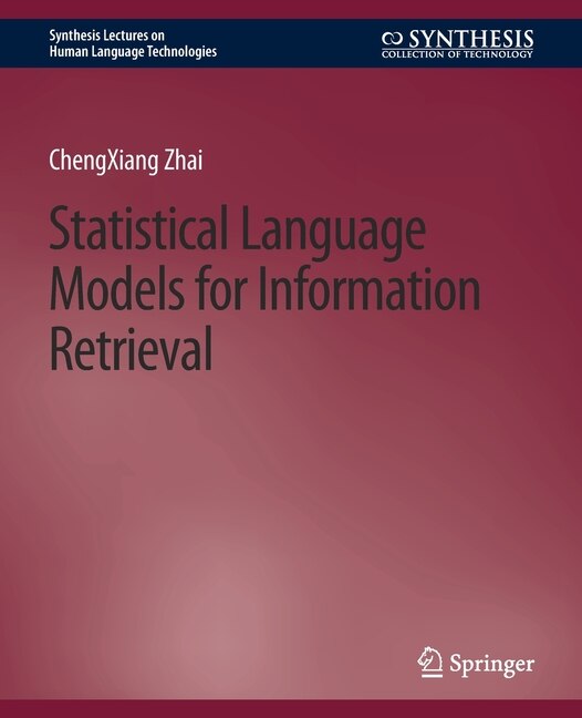 Couverture_Statistical Language Models for Information Retrieval
