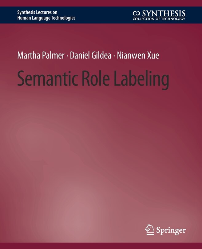 Front cover_Semantic Role Labeling