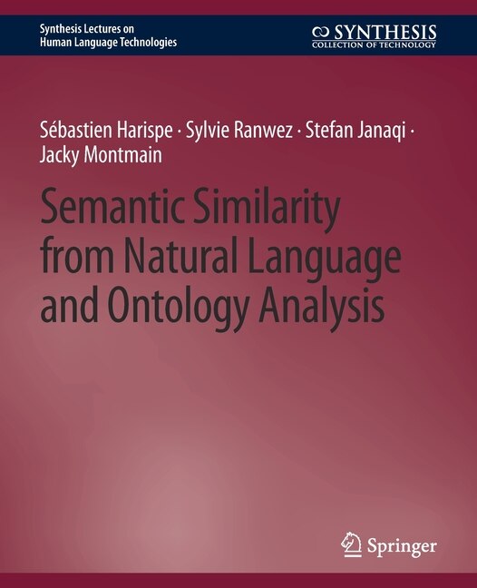Couverture_Semantic Similarity from Natural Language and Ontology Analysis