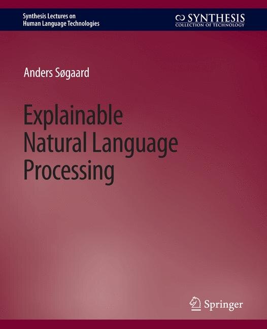 Front cover_Explainable Natural Language Processing
