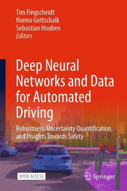 Front cover_Deep Neural Networks and Data for Automated Driving