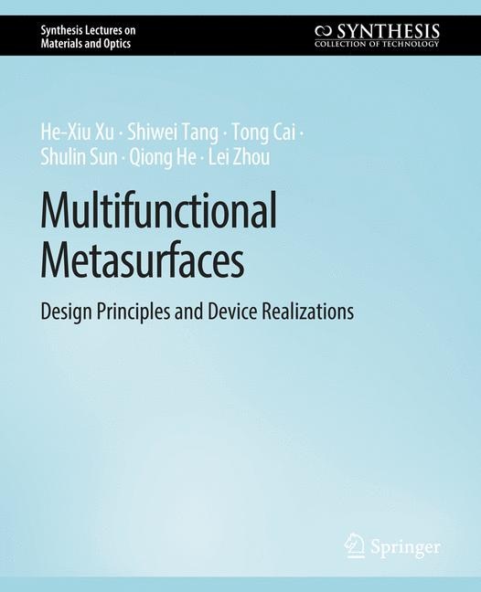 Couverture_Multifunctional Metasurfaces