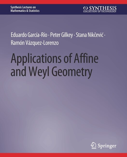 Couverture_Applications of Affine and Weyl Geometry
