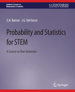 Front cover_Probability and Statistics for STEM
