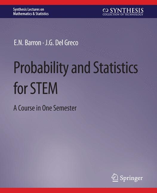 Front cover_Probability and Statistics for STEM